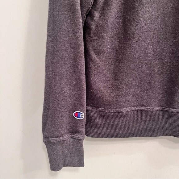 CHAMPION unisex Grey Crewneck Sweatshirt Size Small - Picture 8 of 9